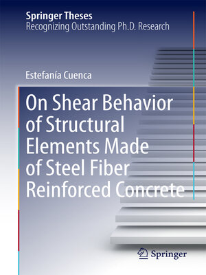 cover image of On Shear Behavior of Structural Elements Made of Steel Fiber Reinforced Concrete